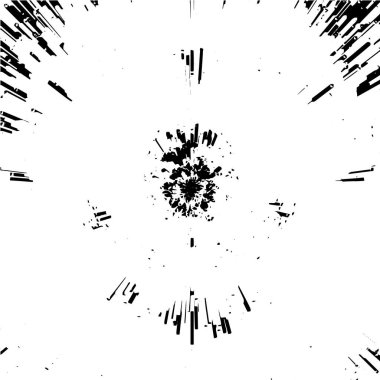 Vektör çizimi. Siyah ve beyaz soyut arkaplan. 