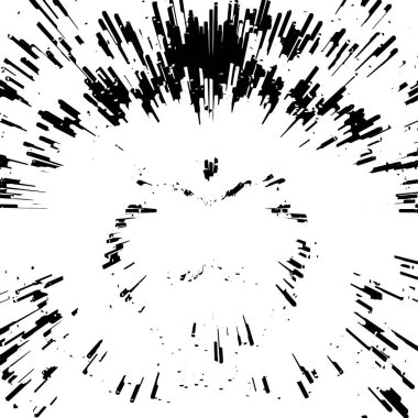 Vektör çizimi. Siyah ve beyaz soyut arkaplan. 