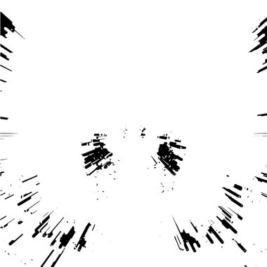 Vektör çizimi. Siyah ve beyaz soyut arkaplan. 