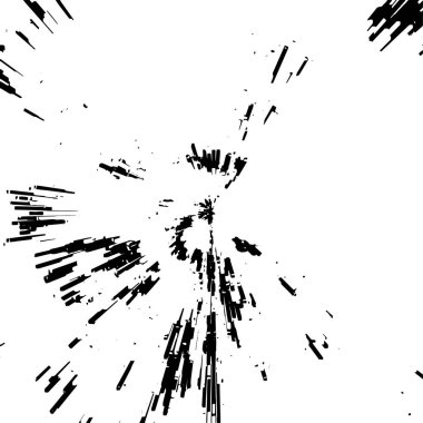 Vektör çizimi. Siyah ve beyaz soyut arkaplan. 