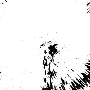  Siyah ve beyaz vektör çizimi. Soyut arkaplan. 