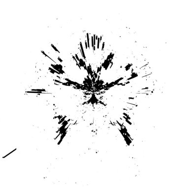  Siyah ve beyaz vektör çizimi. Soyut arkaplan. 