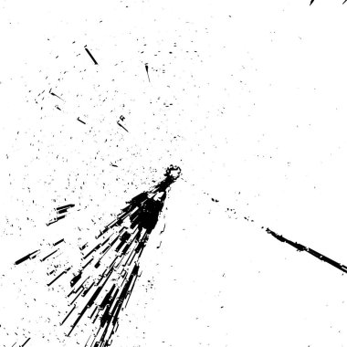  Siyah ve beyaz vektör çizimi. Soyut arkaplan. 