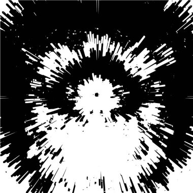 Siyah ve beyaz arkaplan, çizgileri olan soyut doku. vektör illüstrasyonu  