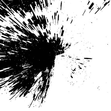 Siyah beyaz dokusunda sıkıntılı bir arka plan. soyut vektör illüstrasyonu.