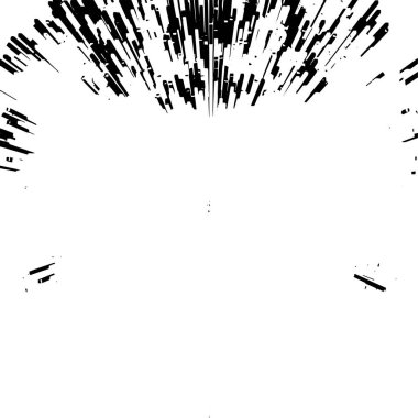 Siyah beyaz dokusunda sıkıntılı bir arka plan. soyut vektör illüstrasyonu.