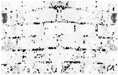 Siyah beyaz dokusunda sıkıntılı bir arka plan. soyut vektör illüstrasyonu.