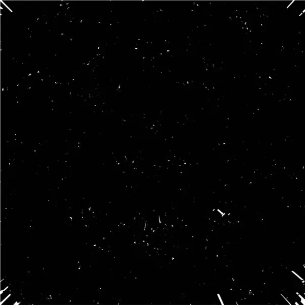Schwarz Weiß Monochrome Textur Grunge Vintage Verwitterter Hintergrund — Stockvektor