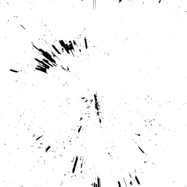 Siyah Beyaz Monokrom Desen Grunge Eskimiş Arkaplan — Stok Vektör