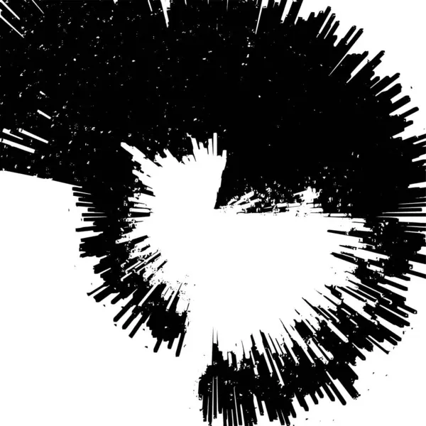 Zwart Wit Monochrome Textuur Grunge Vintage Verweerde Achtergrond — Stockvector