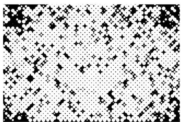 黒と白のモノクロのテクスチャグラウンジ ヴィンテージ天候の背景抽象ベクターテクスチャ ダストパターン — ストックベクタ