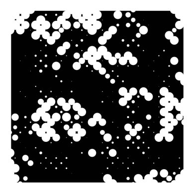 Siyah beyaz dokusunda sıkıntılı bir arka plan. soyut vektör illüstrasyonu.