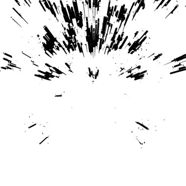 siyah ve beyaz grunge arkaplan, soyut yüzey çizgileri. vektör illüstrasyonu 