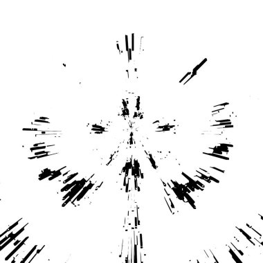 Siyah ve beyaz grunge arka plan, soyut yüzey. vektör illüstrasyonu 