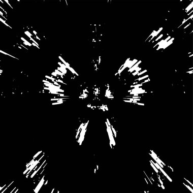 Siyah ve beyaz arkaplan, çizgileri olan soyut doku. vektör illüstrasyonu  