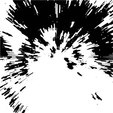 Soyut siyah-beyaz grunge arka planı. Vektör illüstrasyonu 