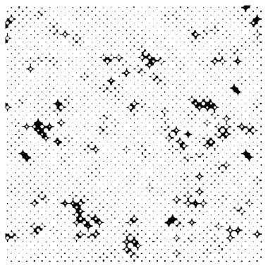 Soyut Siyah Beyaz Grafik Arka Plan