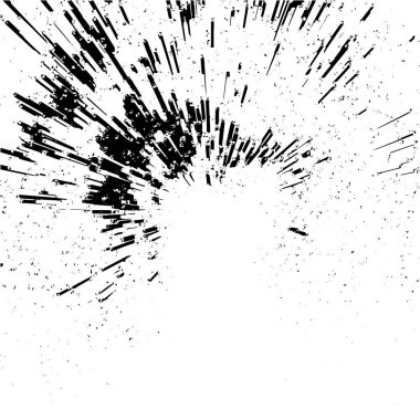 Soyut siyah-beyaz grunge arka planı. Vektör illüstrasyonu 