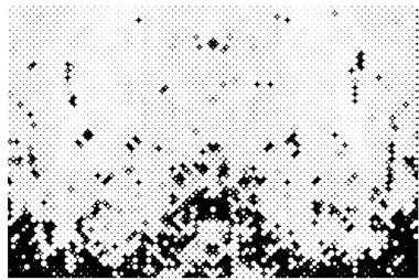 Soyut arkaplan. Monokrom dokusu. Siyah ve beyaz desenli arkaplan. 