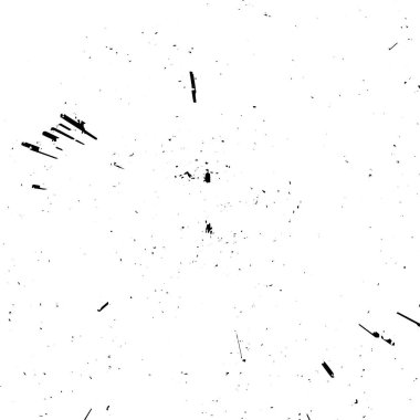 Siyah beyaz dokusunda sıkıntılı bir arka plan. soyut vektör illüstrasyonu.