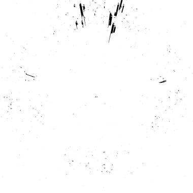 Siyah beyaz dokusunda sıkıntılı bir arka plan. soyut vektör illüstrasyonu.