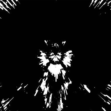 elementli siyah ve beyaz doku arkaplanı