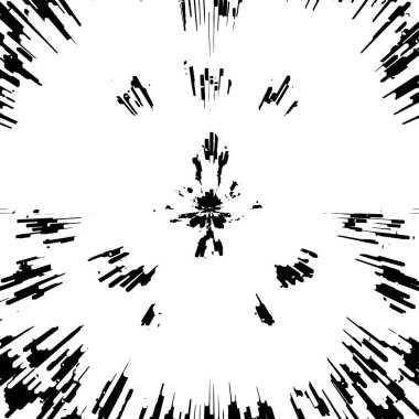 siyah ve beyaz soyut resimleme arkaplanı