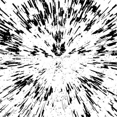 siyah ve beyaz grunge arkaplan, soyut yüzey çizgileri. vektör illüstrasyonu 