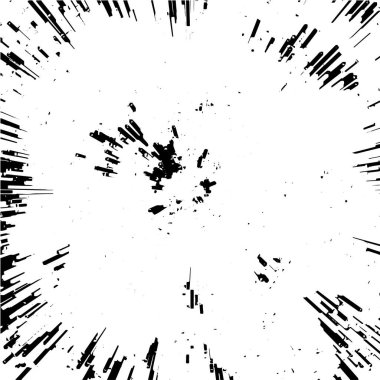 siyah ve beyaz grunge arkaplan, soyut yüzey çizgileri. vektör illüstrasyonu 