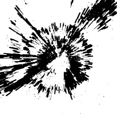 siyah ve beyaz grunge arkaplan, soyut yüzey çizgileri. vektör illüstrasyonu 