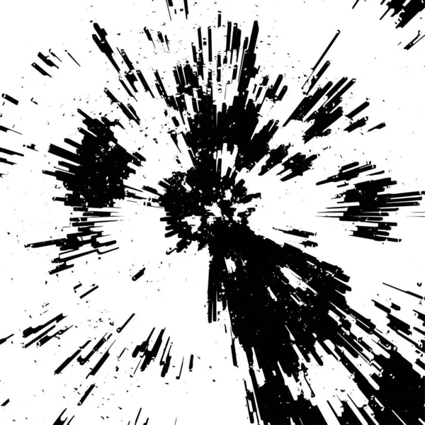 Fond Noir Blanc Texture Abstraite Avec Lignes Illustration Vectorielle — Image vectorielle