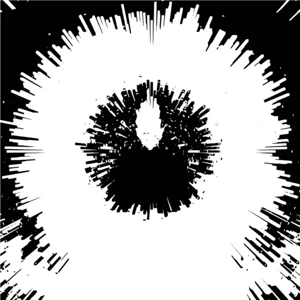 黒と白のグラウンジの背景 抽象的な爆発 — ストックベクタ