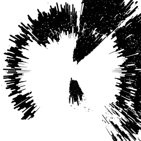 Zwart Wit Textuur Achtergrond Met Elementen — Stockvector