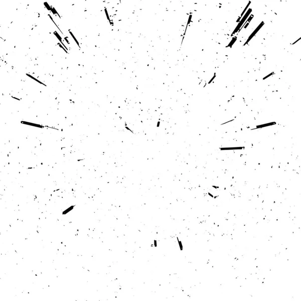 Black White Grunge Background Abstract Explosion Firework Background — Stock Vector