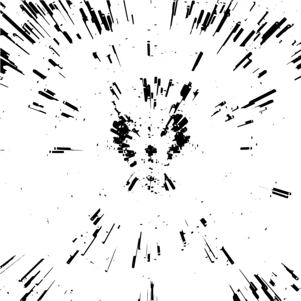 Черный Белый Гранж Фон Абстрактный Взрыв Фон Фейерверка — стоковый вектор