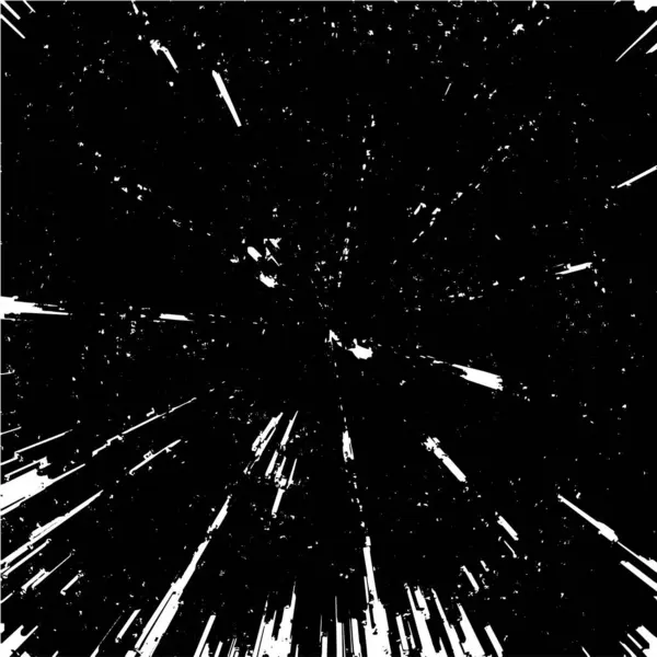 Fond Grunge Noir Blanc Surface Abstraite Avec Lignes Illustration Vectorielle — Image vectorielle