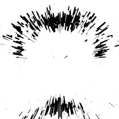 siyah ve beyaz grunge arkaplan, soyut yüzey çizgileri. vektör illüstrasyonu 