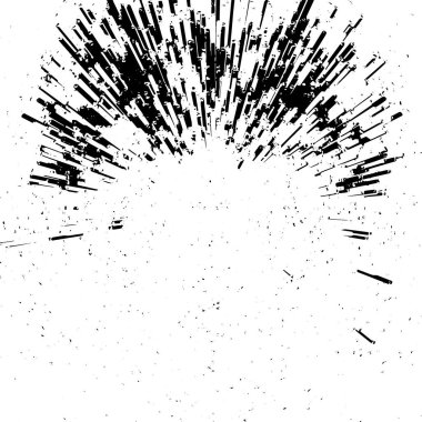Soyut grunge patlaması, havai fişek arka planı. vektör illüstrasyonu