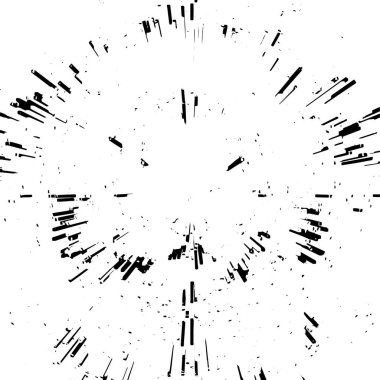 siyah ve beyaz grunge arkaplan, soyut yüzey çizgileri. vektör illüstrasyonu 