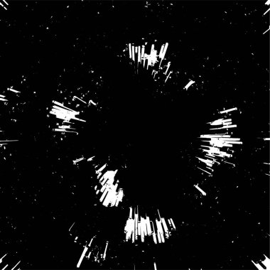 Çizgileri olan soyut grunge siyah beyaz arkaplan. vektör illüstrasyonu