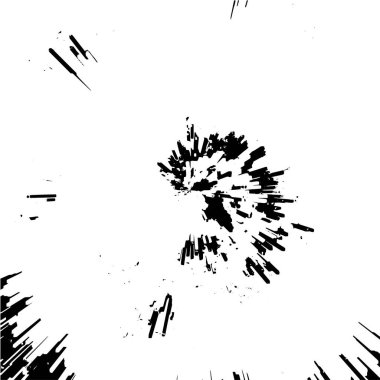  Soyut doku, siyah beyaz arkaplan. vektör illüstrasyonu   