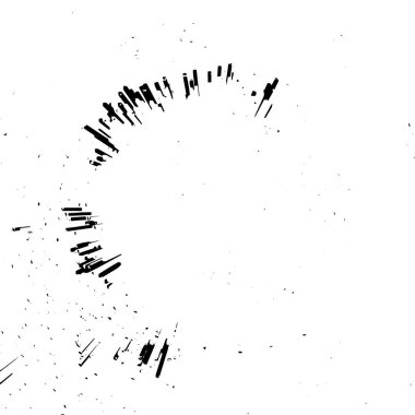  Soyut doku, siyah beyaz arkaplan. vektör illüstrasyonu   