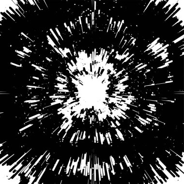 Siyah beyaz arka plan, soyut doku. vektör illüstrasyonu  