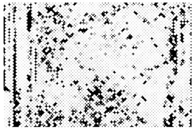 Grunge üst üste biniyor. Soyut siyah ve beyaz vektör arkaplanı.