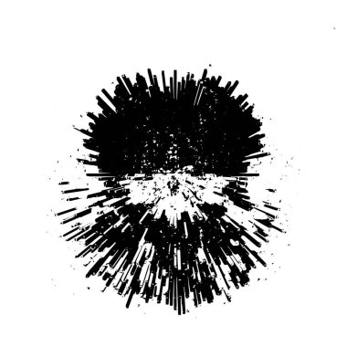 Siyah ve beyaz dokusunun grunge örtüsü. soyut vektör arkaplanı