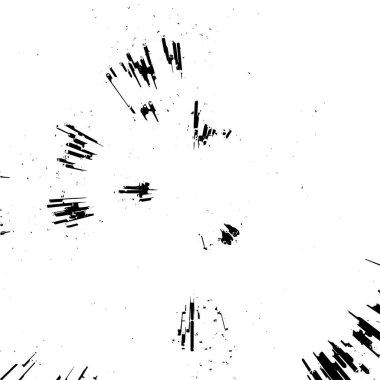 Siyah ve beyaz dokusunun grunge örtüsü. soyut vektör arkaplanı