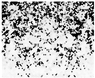 Grunge üst üste biniyor. Soyut siyah ve beyaz vektör arkaplanı.