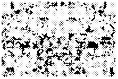 Kirli desenli tek renkli vintage yüzey. Soyut siyah ve beyaz vektör arkaplanı.