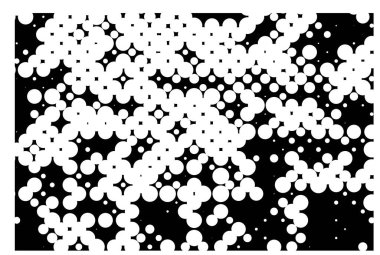 Kirli desenli tek renkli vintage yüzey. Soyut siyah ve beyaz vektör arkaplanı.