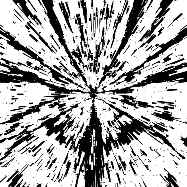 Abstracte Zwarte Witte Achtergrond Vectorillustratie — Stockvector